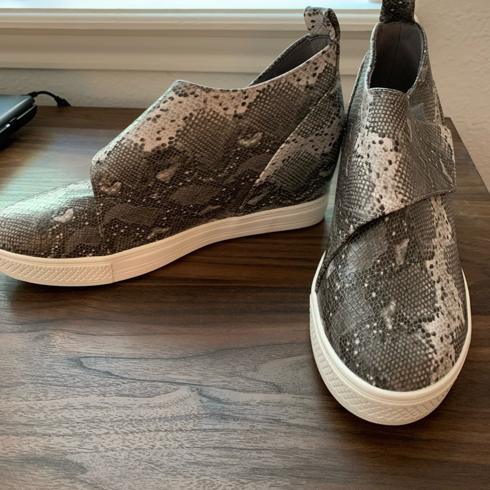 Snake Skin Bootie. Only tried on never worn.